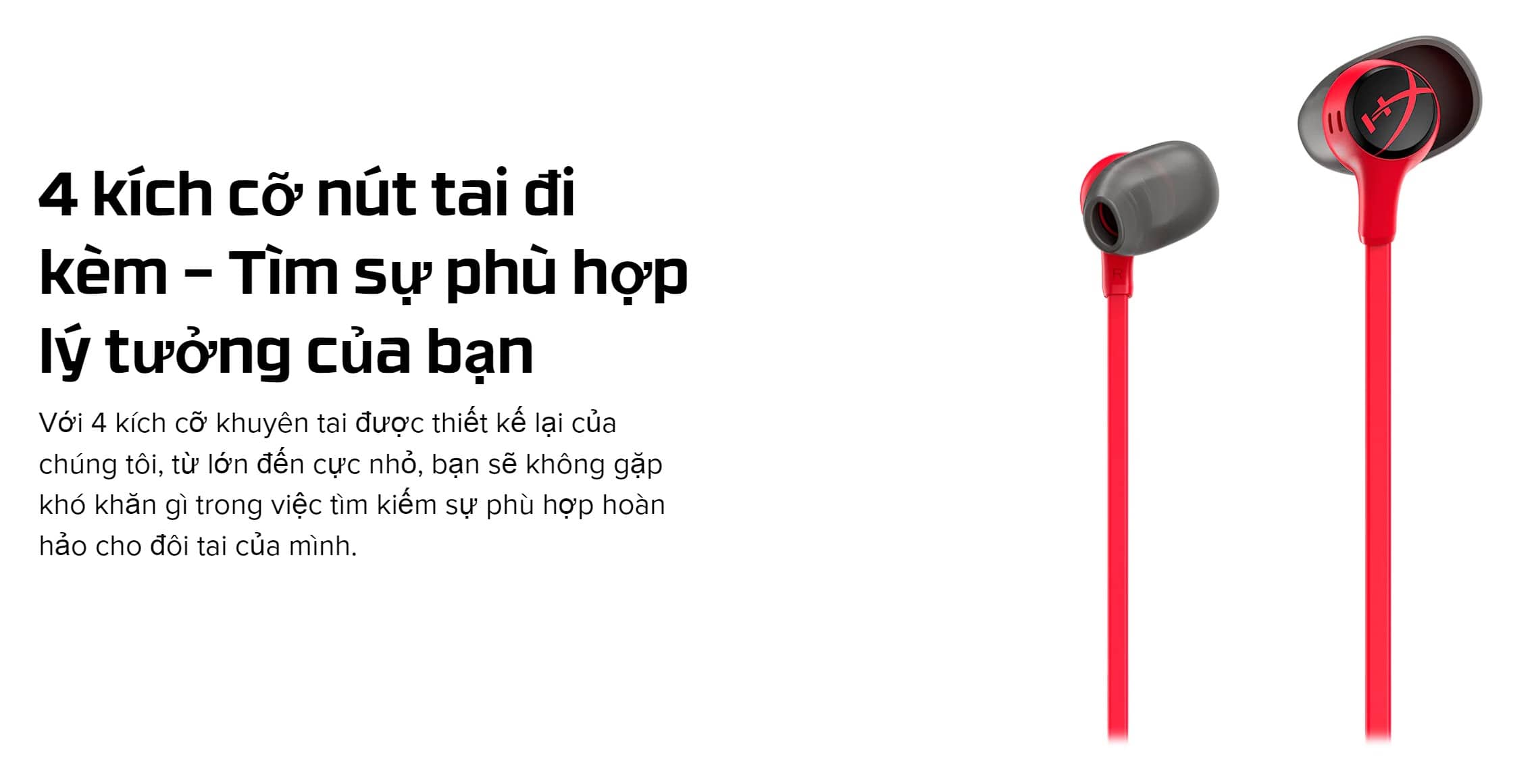 Tai Nghe Gaming có dây HP Cloud Earbuds II 70N24AA
