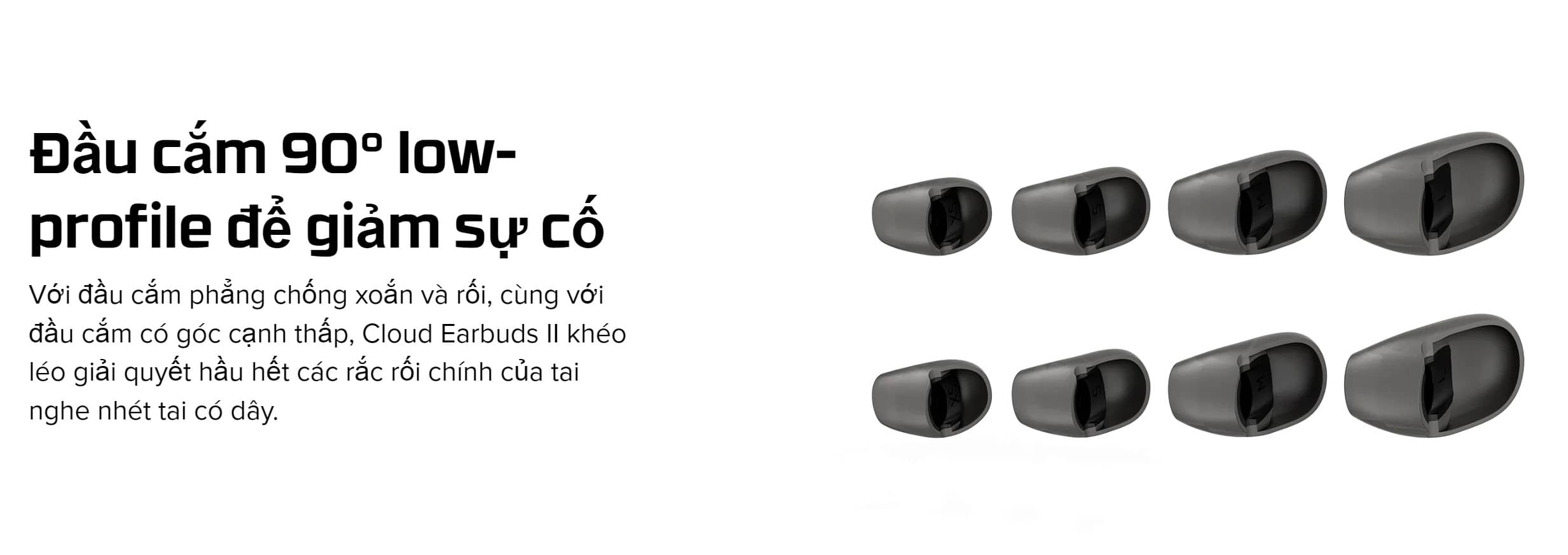 Tai Nghe Gaming có dây HP Cloud Earbuds II 70N24AA