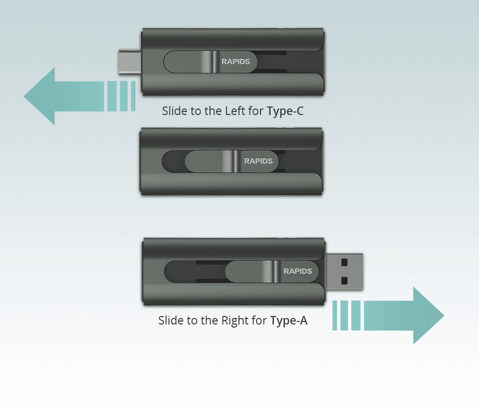 Ổ cứng di động Hiksemi Rapids Pro S1000 SSD 256GB Màu Xám Đen