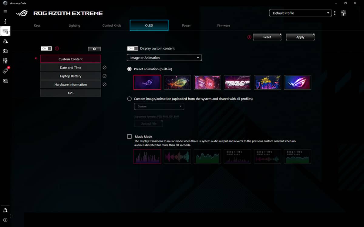 Bàn phím cơ gaming không dây ASUS ROG Azoth Extreme 23