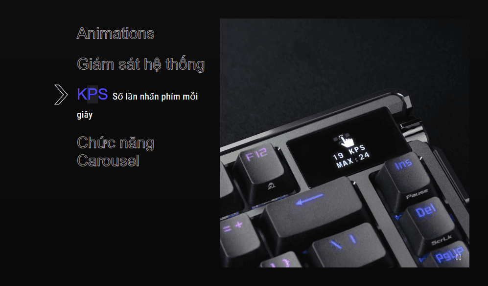 Bàn phím cơ gaming không dây ASUS ROG Azoth Extreme 14