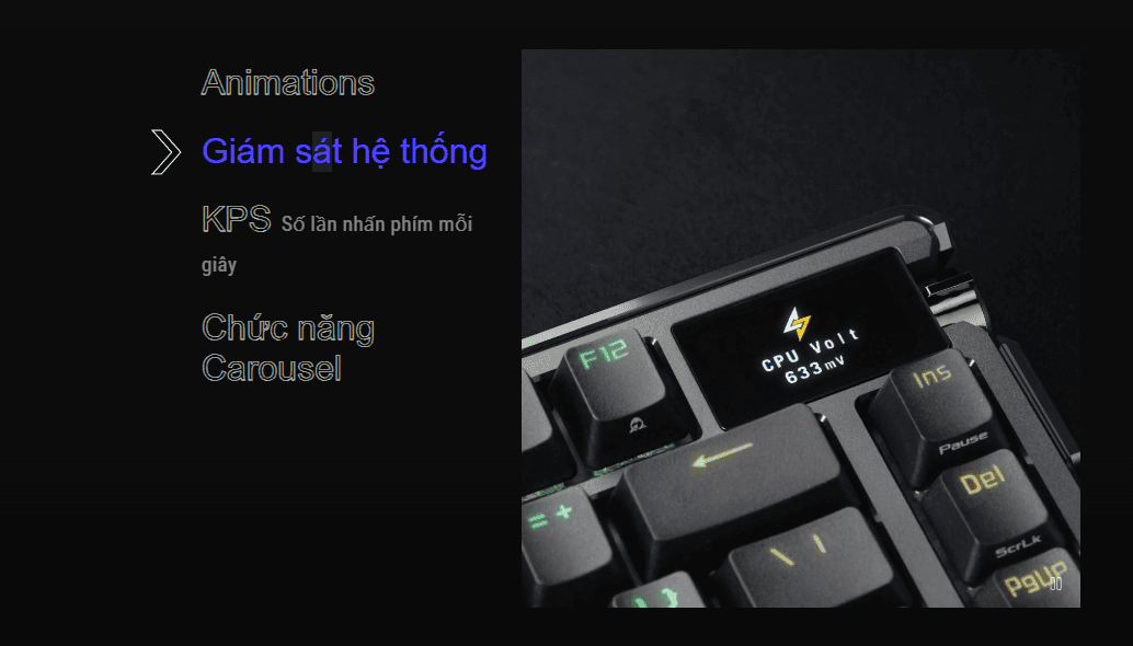 Bàn phím cơ gaming không dây ASUS ROG Azoth Extreme 13