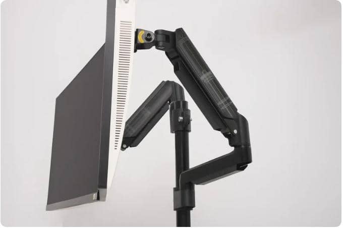 Giá đỡ màn hình đôi HyperWork P1 Dual HPW-DPA01-BLK Đen 3