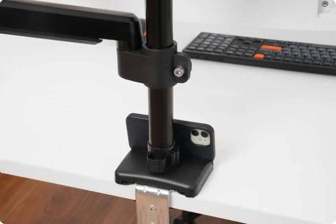 Giá đỡ màn hình đôi HyperWork P1 Dual HPW-DPA01-BLK Đen 8