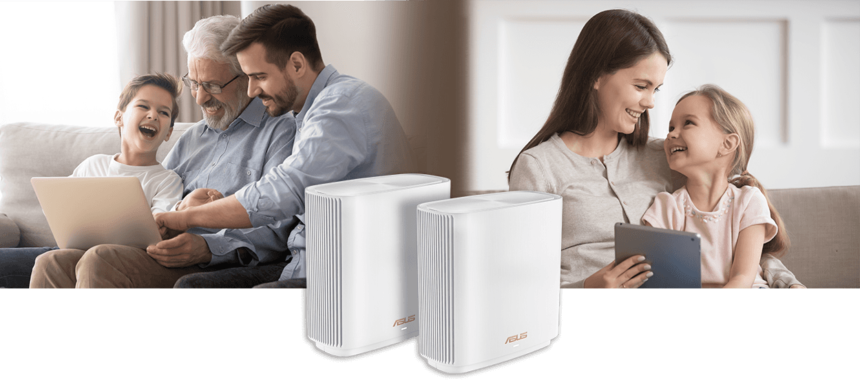 Bộ Mesh Wifi ASUS XT8 (B-2-PK) ảnh 3