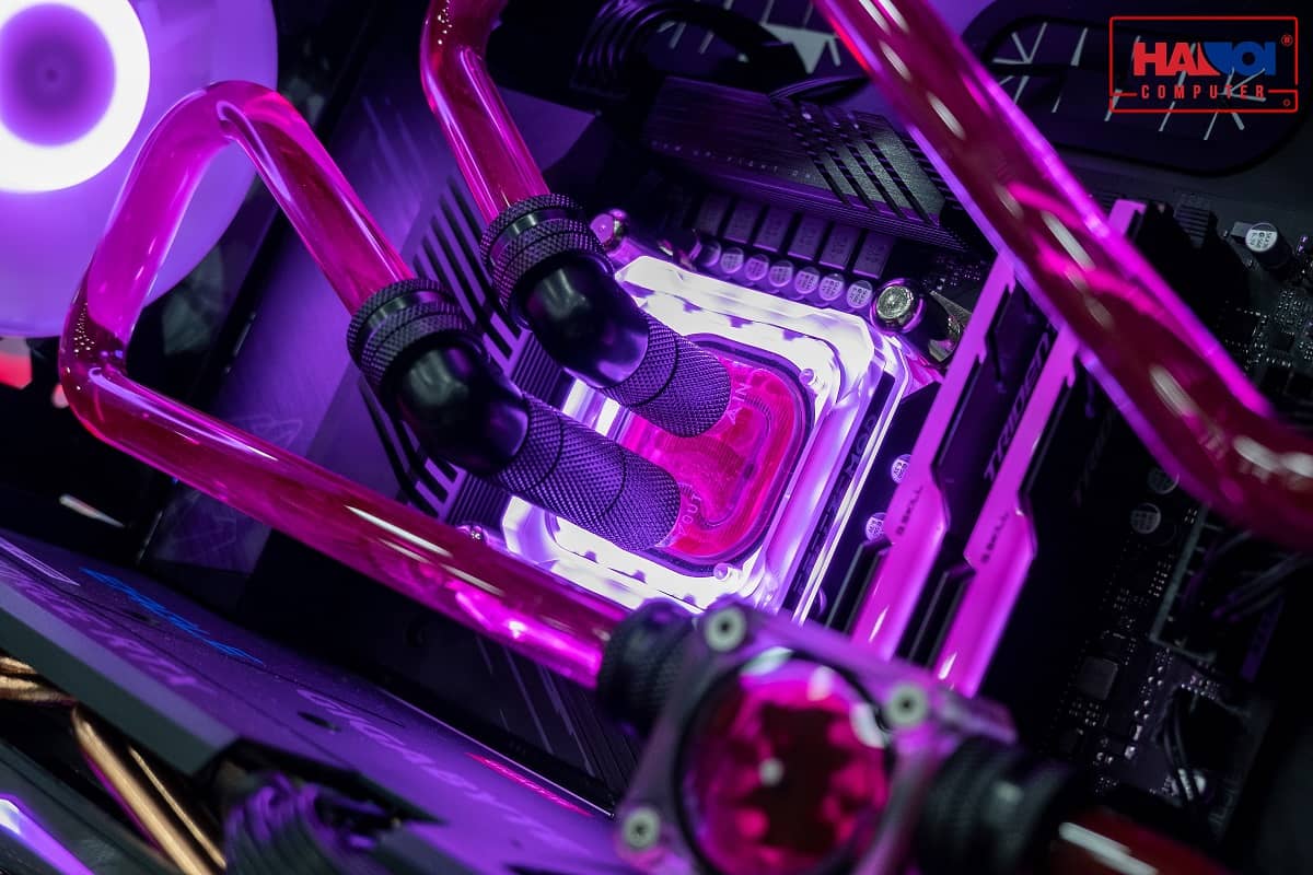 Tản nhiệt nước Custom Freezemod Rainbow RGB P3 V2 Kit ( AMD AM4 - Intel LGA 115X 20XX )