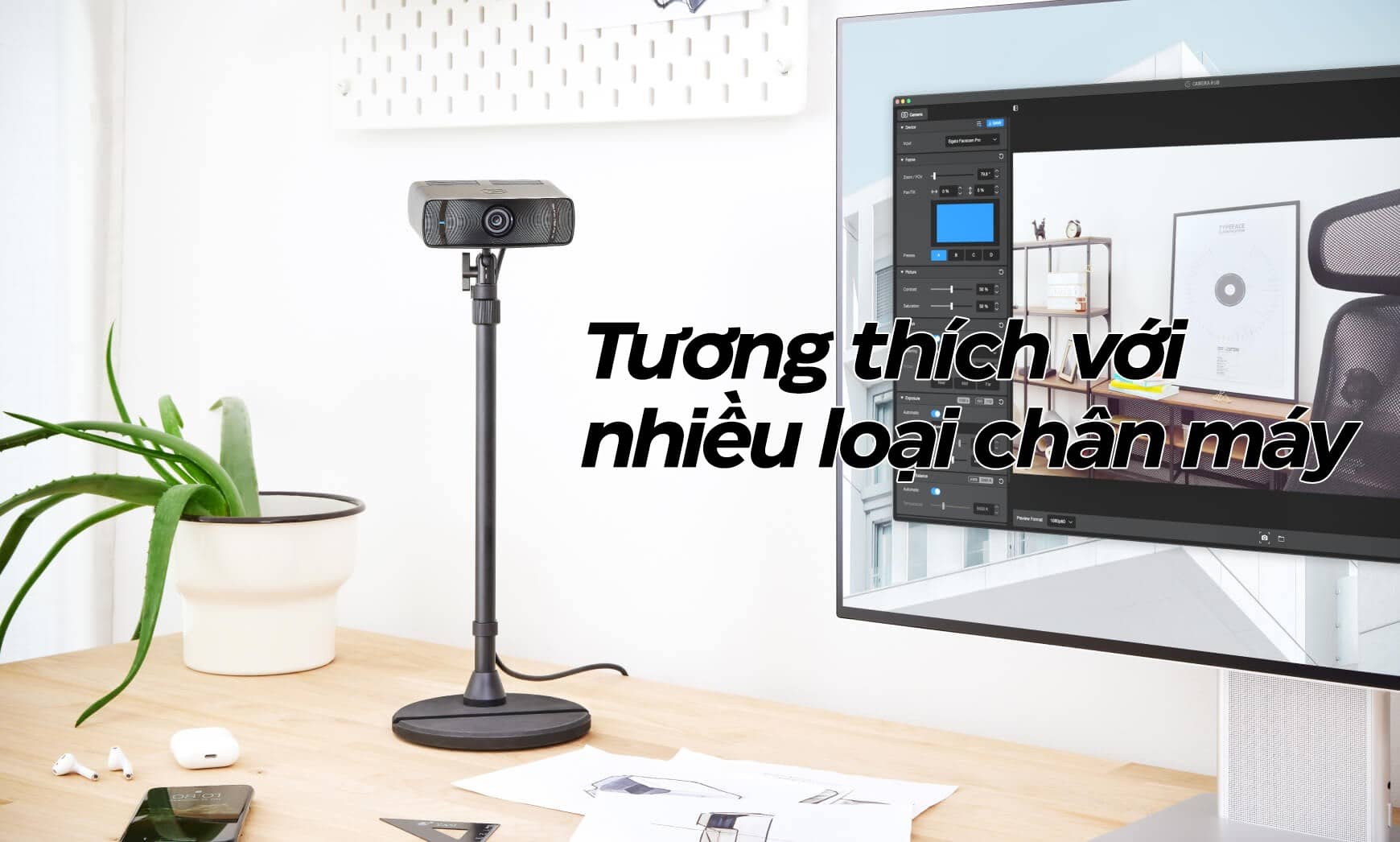Thiết bị truyền hình ảnh Elgato Facecam Pro (10WAB9901)