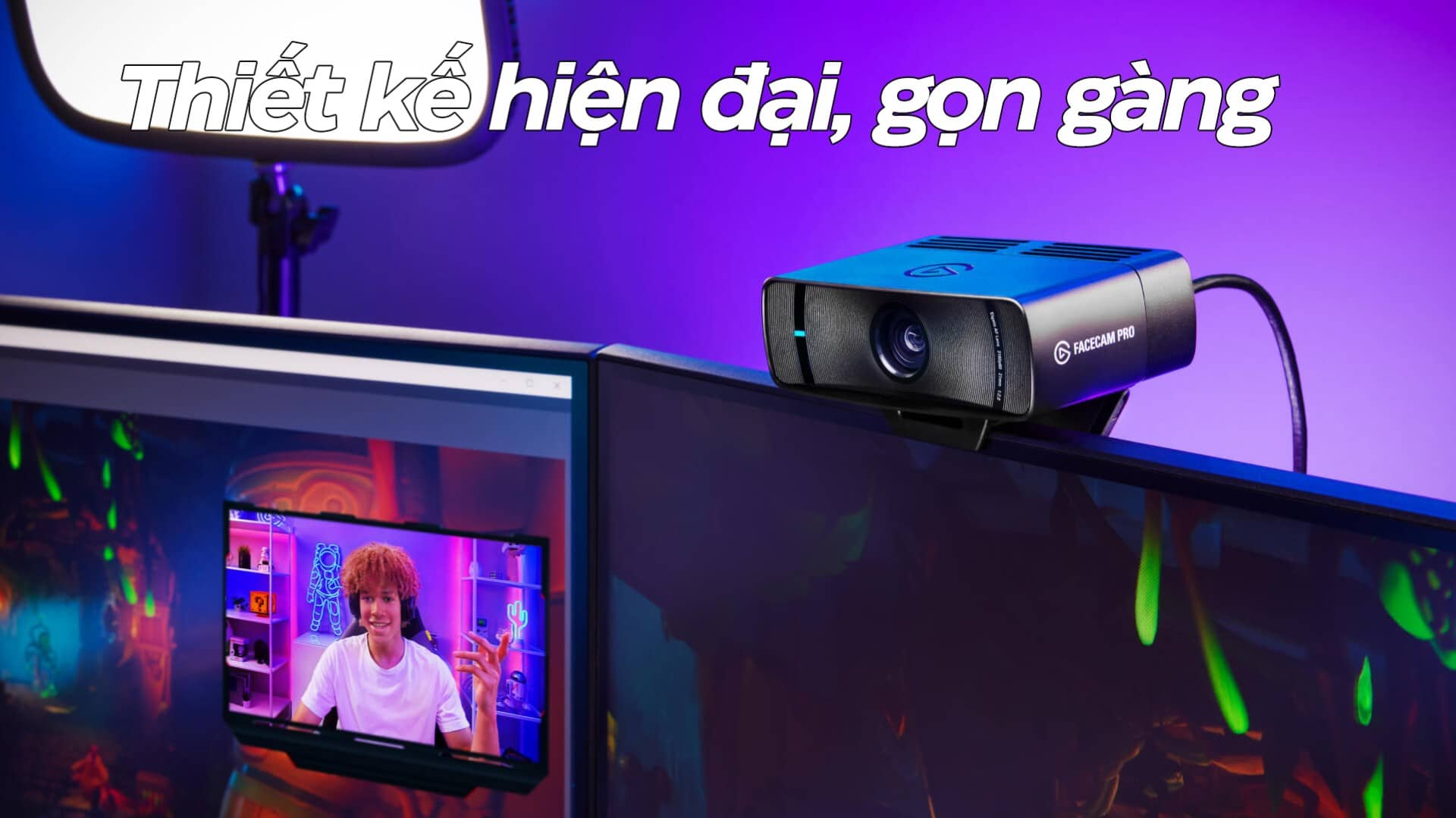 Thiết bị truyền hình ảnh Elgato Facecam Pro (10WAB9901)