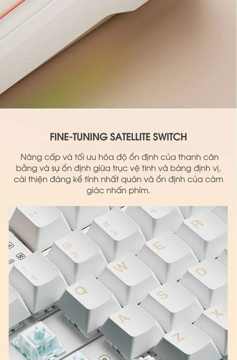 Bàn phím cơ gaming AULA F108 Pro 10