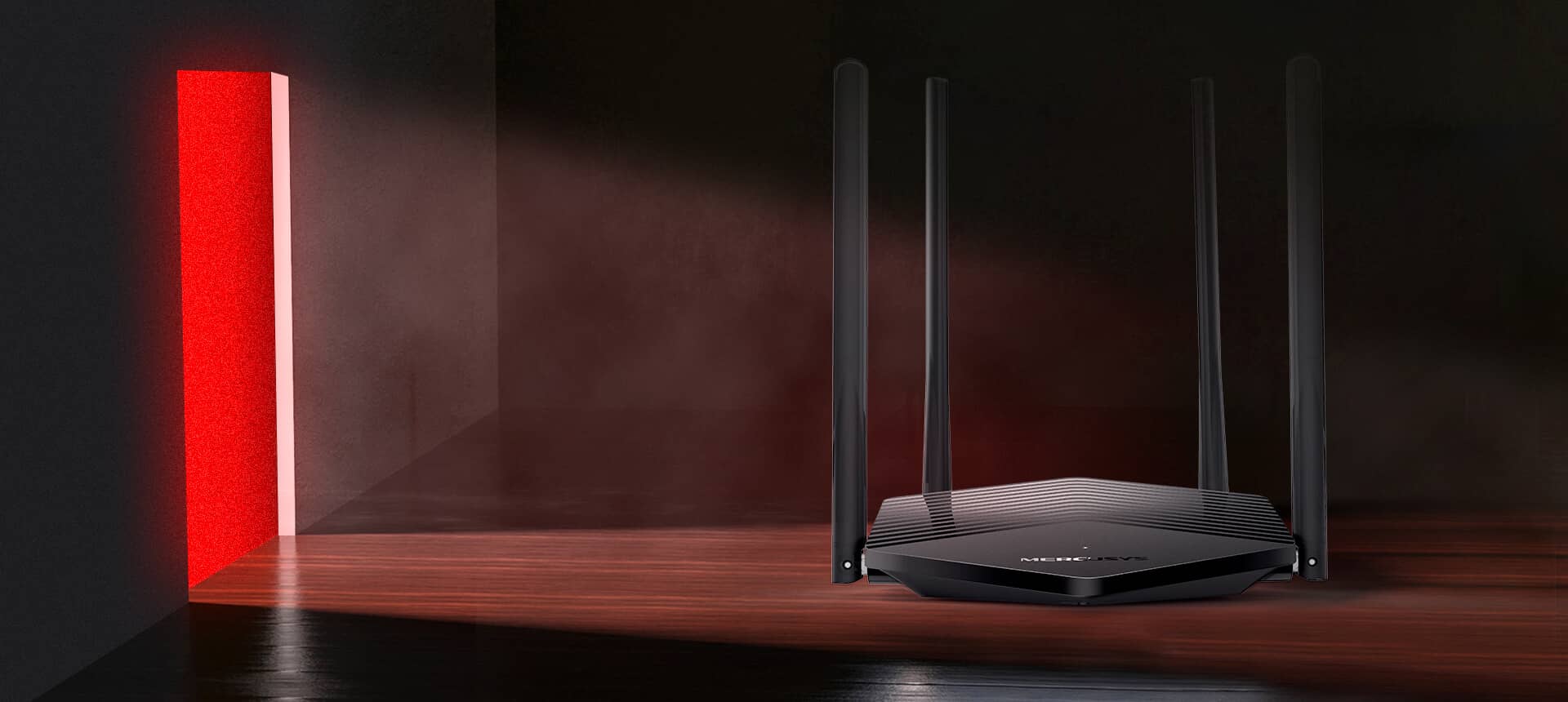 Bộ Phát Wifi 6 Mercusys MR60X Chuẩn Tốc Độ AX1500Mbps, Lan Gigabit ảnh 1