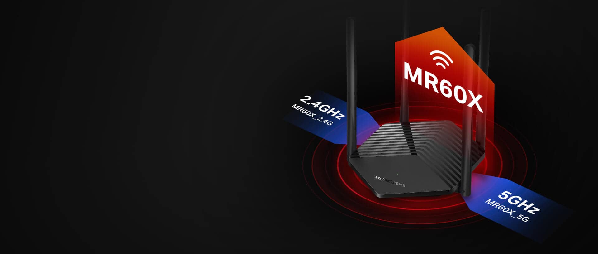 Bộ Phát Wifi 6 Mercusys MR60X Chuẩn Tốc Độ AX1500Mbps, Lan Gigabit ảnh 7