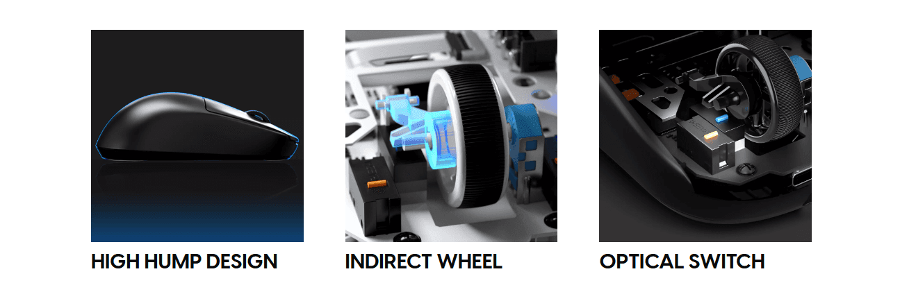 Chuột không dây Pulsar X2 H Wireless Size 2 Black 3