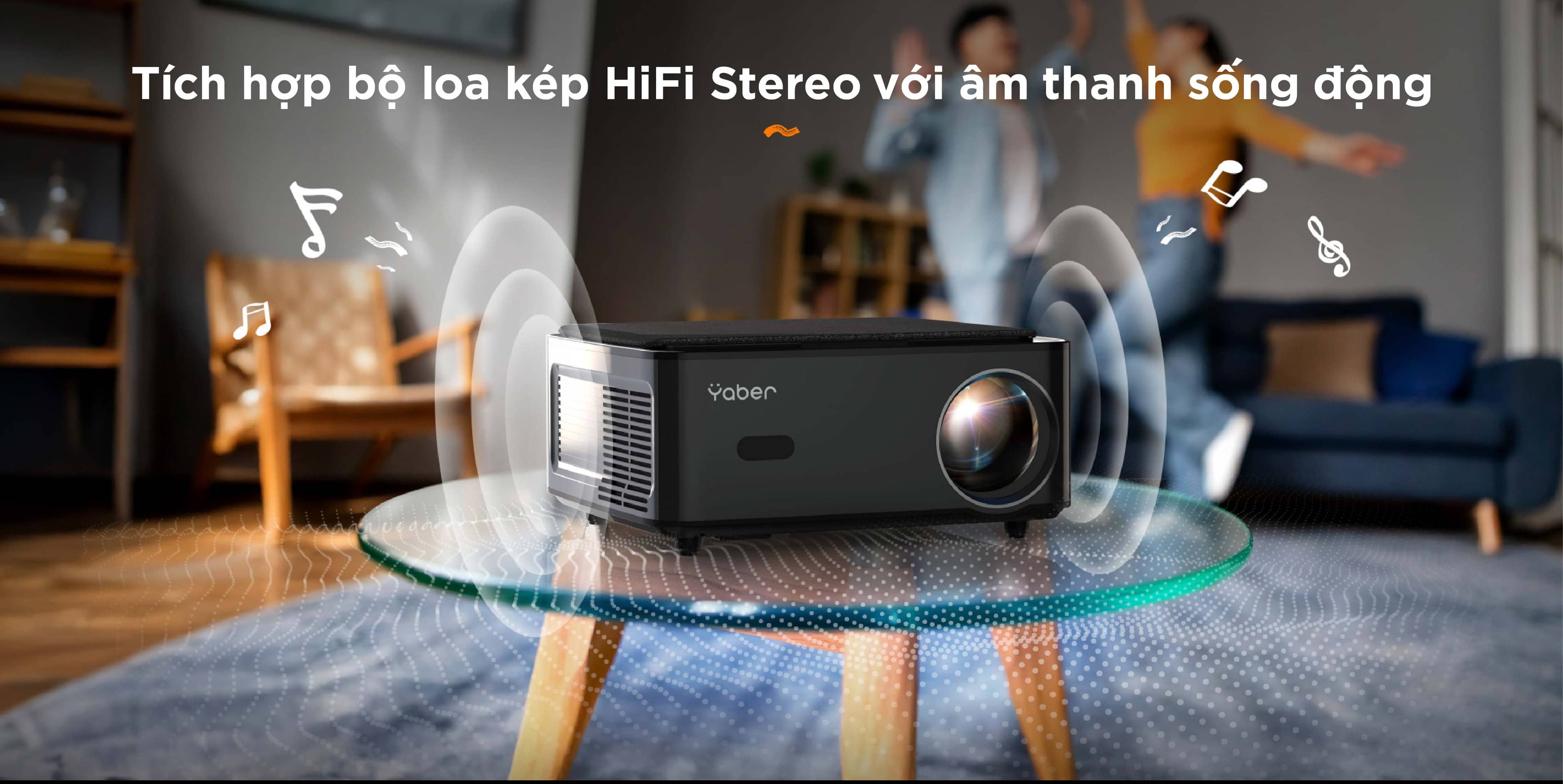 Máy chiếu Yaber U6 Pro (Full-HD 4K) 7