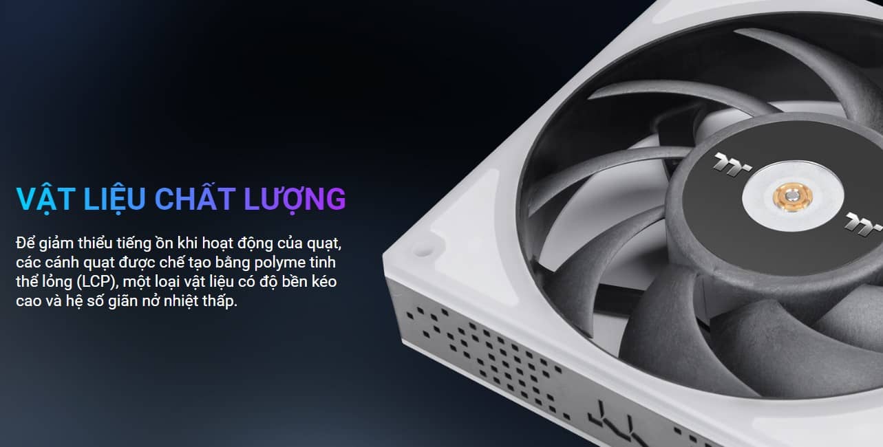 Fan Case Tản Nhiệt Thermaltake TOUGHFAN 12 RGB Pack 3