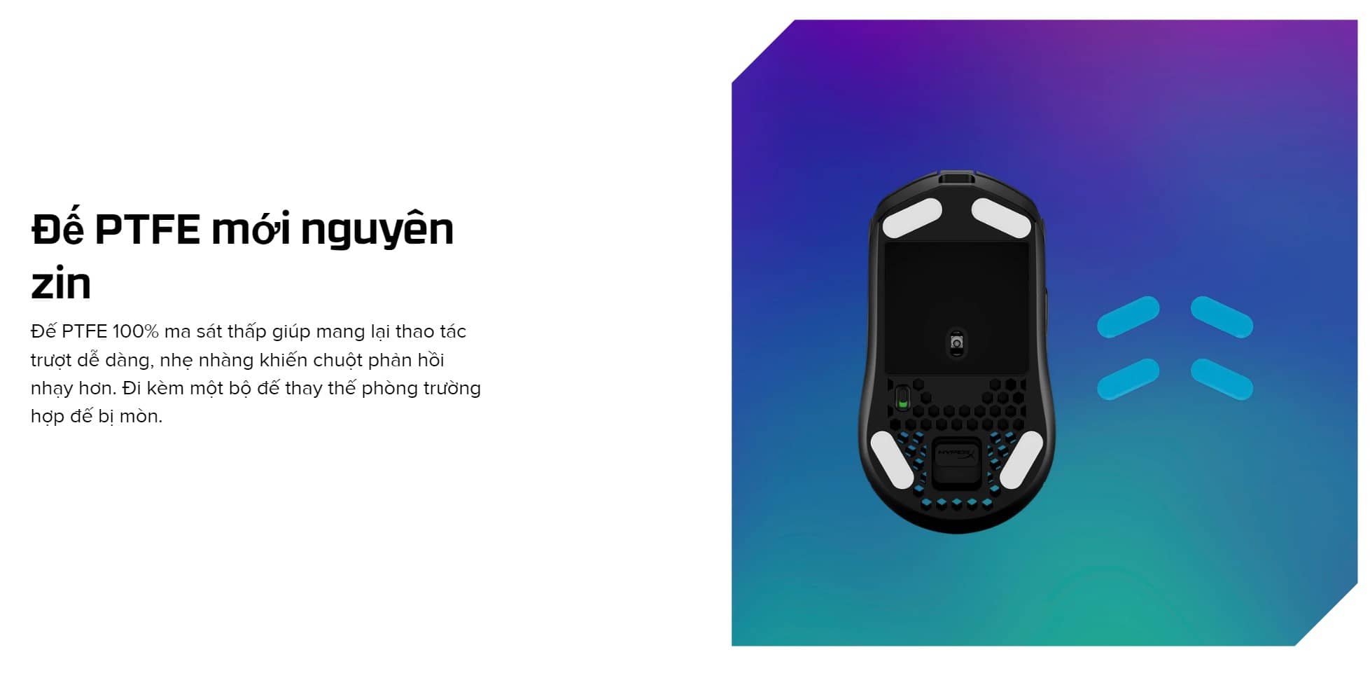 Chuột Gaming không dây HP HyperX Pulsefire Haste Wireless