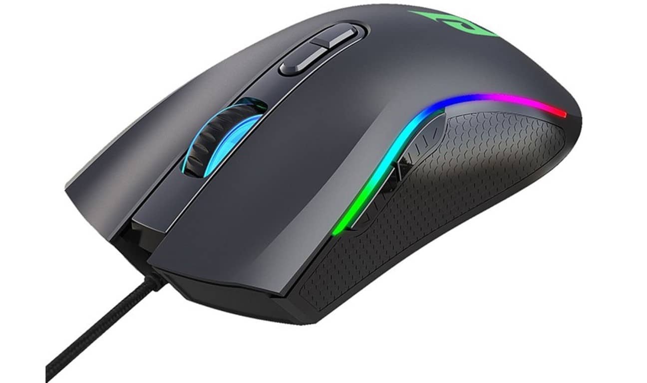 Chuột Edra EM624 đen (USB)