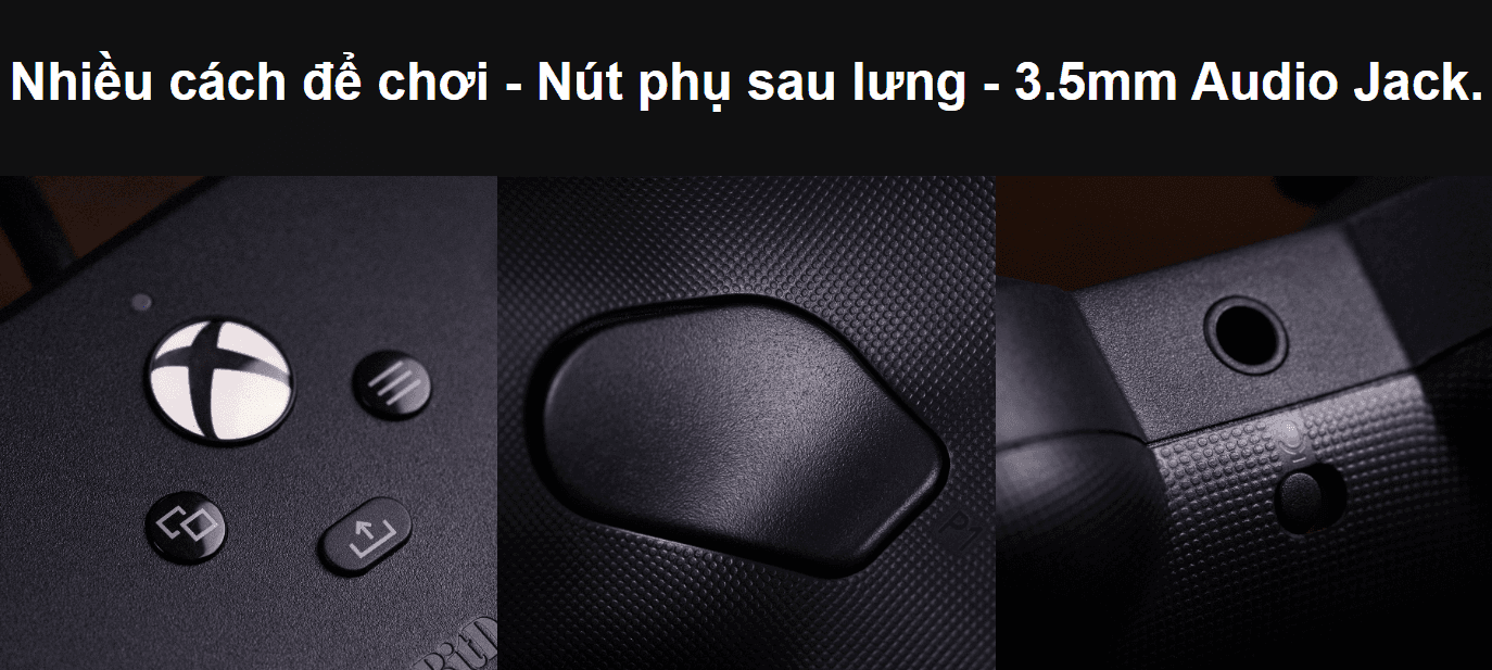 Tay cầm chơi game 8BitDo Pro 2 Wired Controller cho Xbox/Windows 5