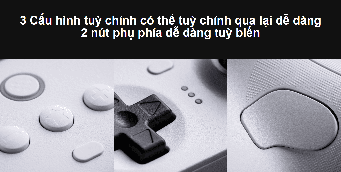 Tay cầm chơi game 8BitDo Ultimate Wired Controller 3