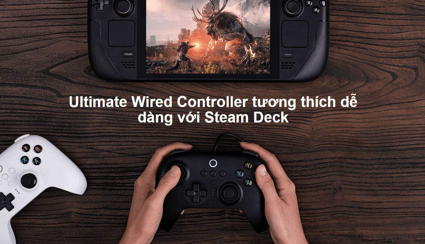Tay cầm chơi game 8BitDo Ultimate Wired Controller 5