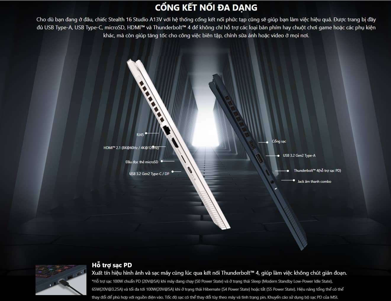 Laptop MSI Stealth 16 Studio (A13VG-057VN)