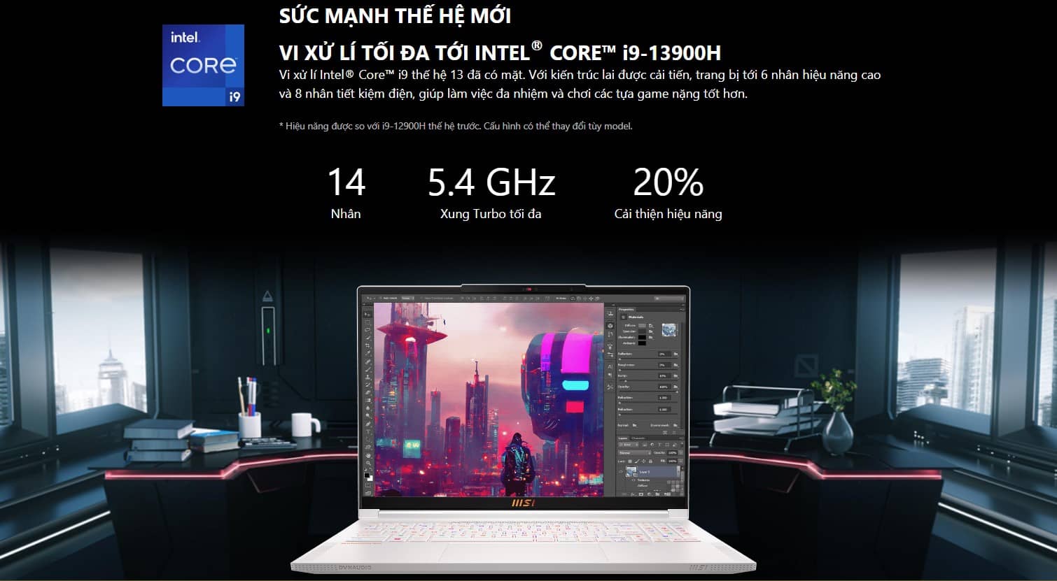 Laptop MSI Stealth 16 Studio (A13VG-057VN)