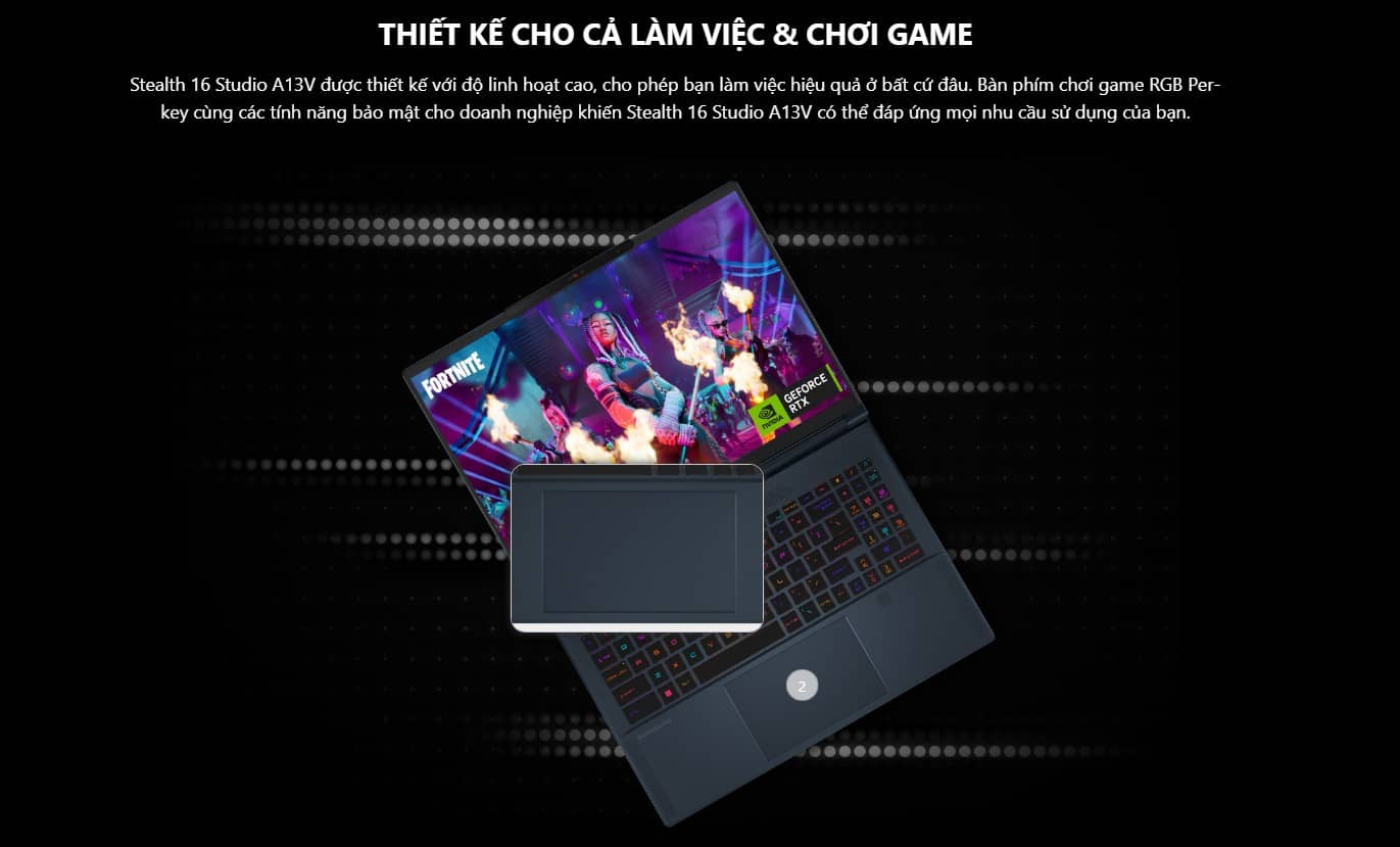 Laptop MSI Stealth 16 Studio (A13VG-057VN)