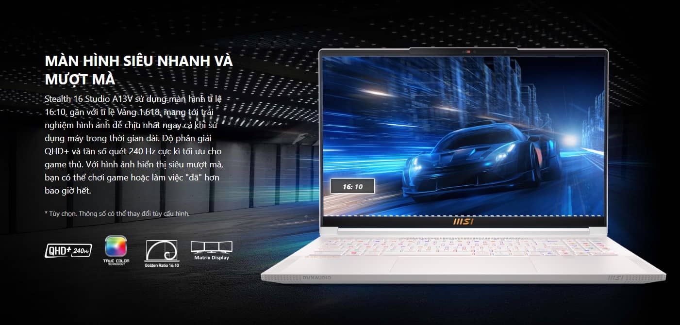 Laptop MSI Stealth 16 Studio (A13VG-057VN)