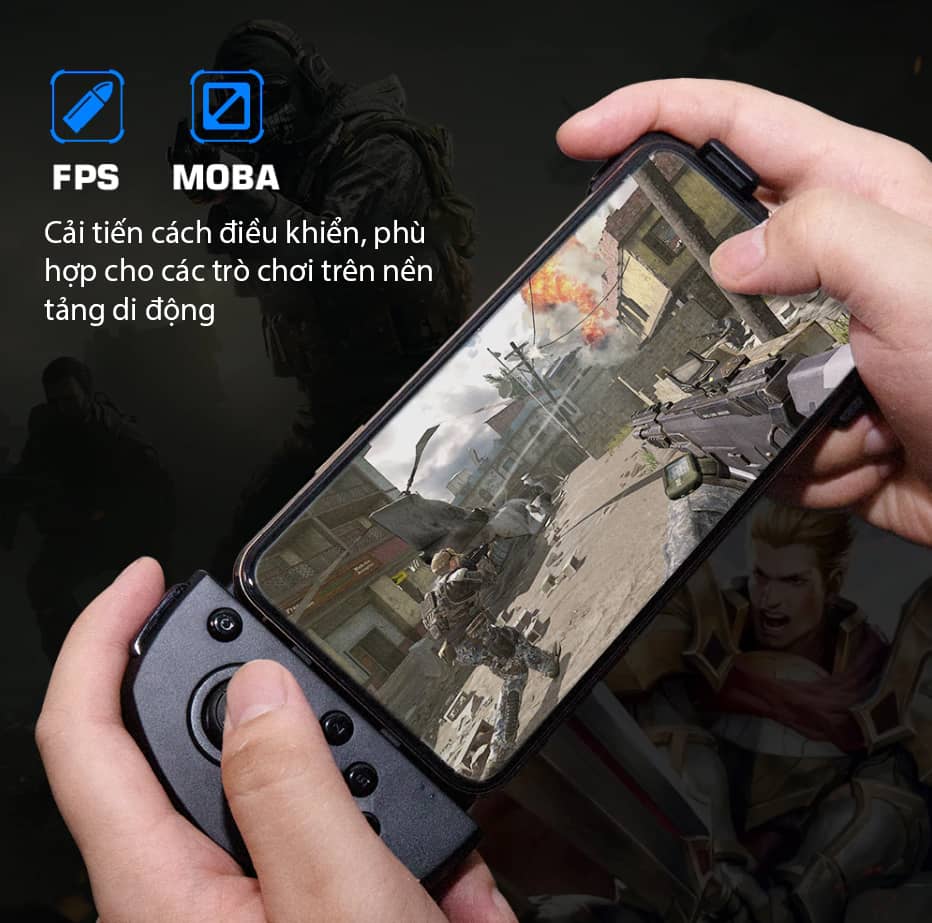 Tay cầm chơi game không dây Gamesir G6 Bluetooth Mobile Gaming Controller 2