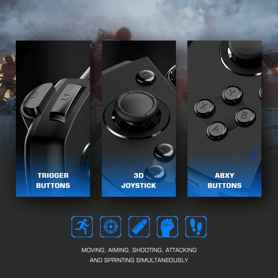 Tay cầm chơi game không dây Gamesir G6 Bluetooth Mobile Gaming Controller 3