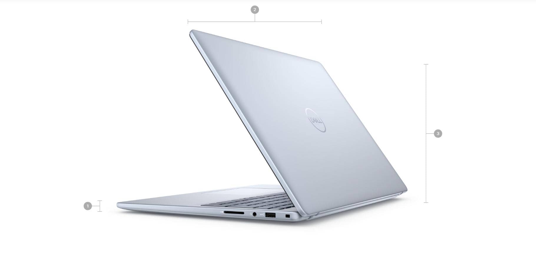 Laptop Dell Inspiron 16 5640 (N6I5419W1) (Core i5 1334U 16GB RAM/512GB SSD/16.0 inch FHD+/Win11/Office HS21/Xanh) 7