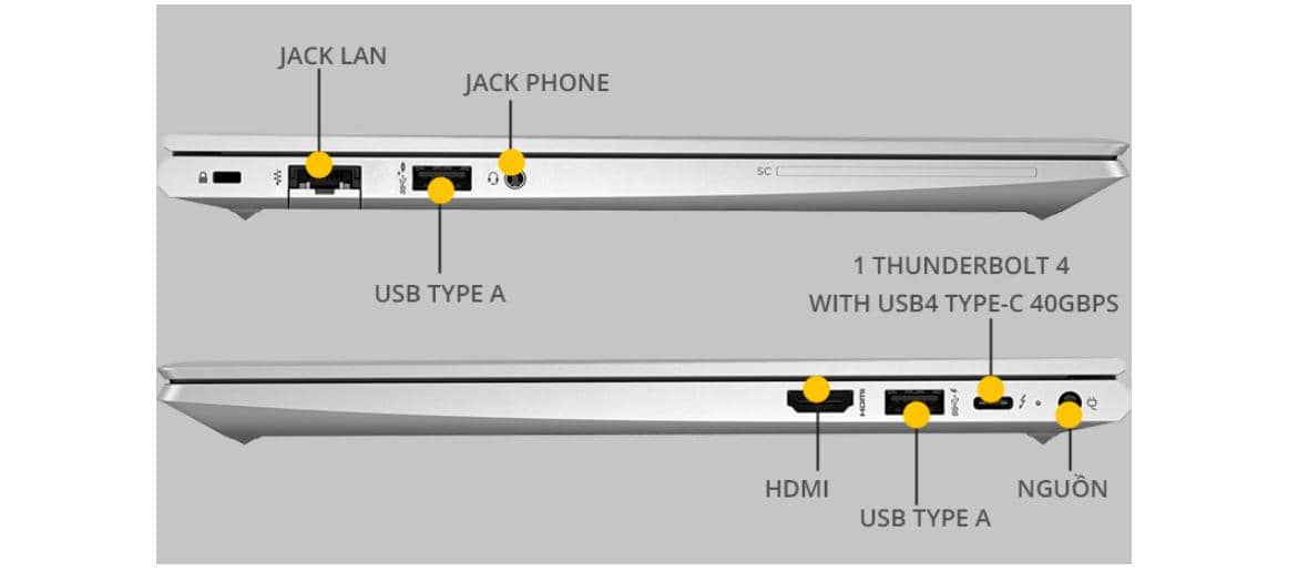 Laptop HP Elitebook 630 G9 (6M145PA) (i7 1255U/8GB RAM/512GB SSD/13.3 FHD/Win11/Bạc) 4