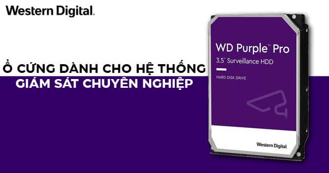 Ổ cứng HDD WD Purple Pro