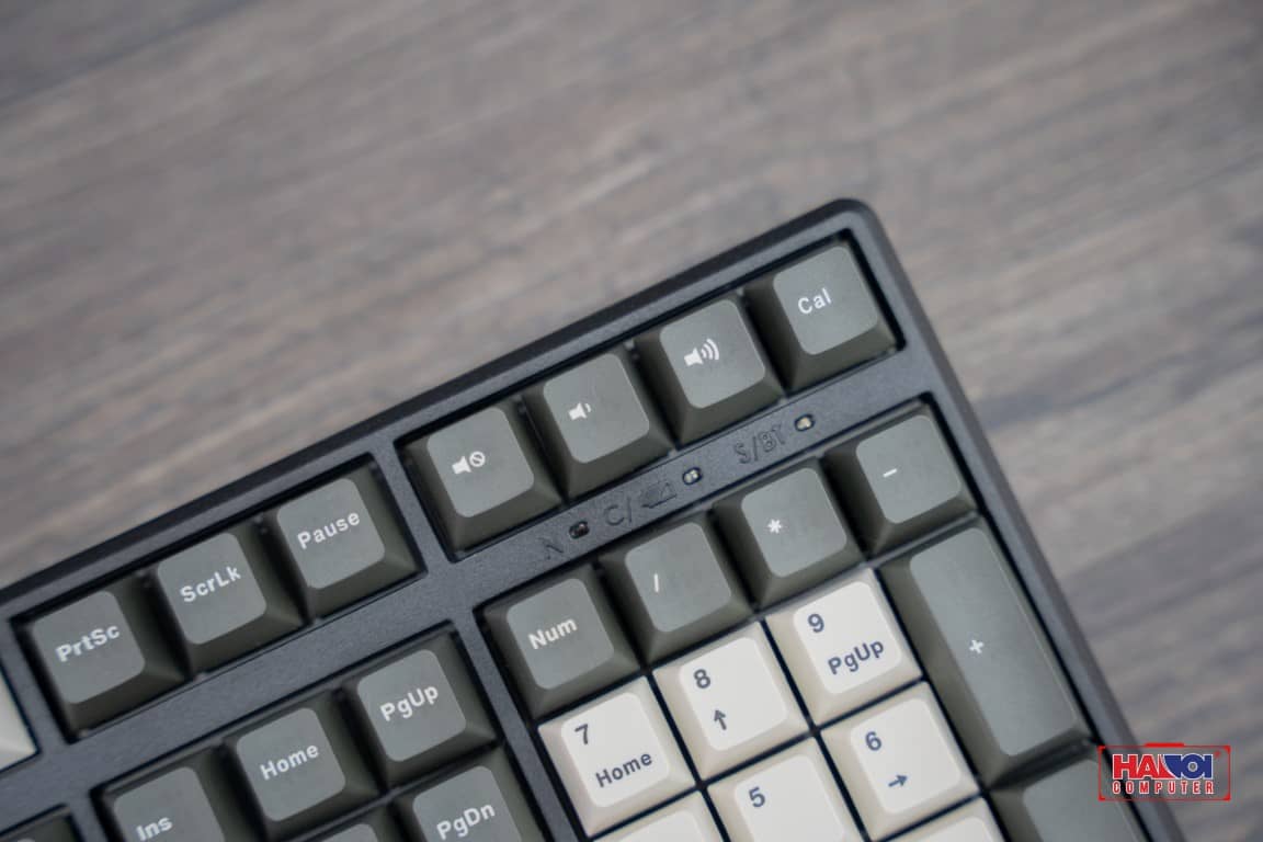 Bàn phím cơ Không dây Mistel Bunny X8 BT Red sw (USB/Bluetooth)