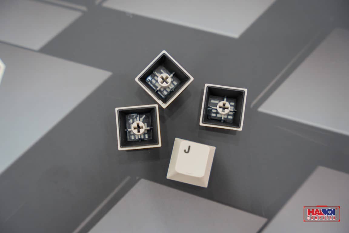 Bàn phím cơ Không dây Mistel Bunny X8 BT Red sw (USB/Bluetooth)