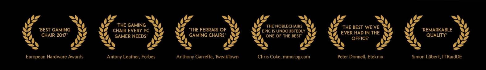 Chứng nhận của Ghế Gamer Noblechairs EPIC Series Black /Red (Ultimate Chair Germany)