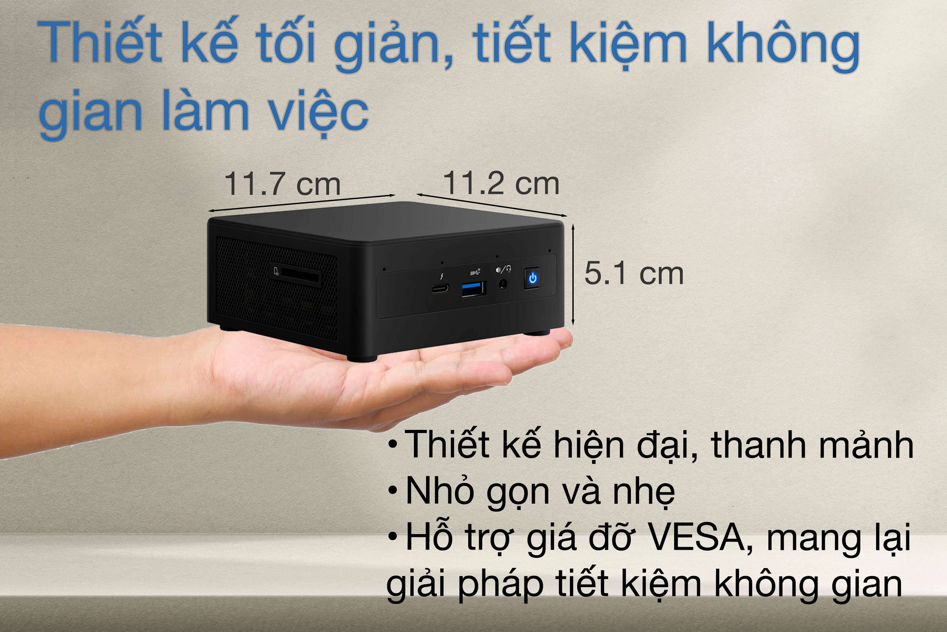 Máy tính Intel NUC 11 - RNUC11PAHI3 1