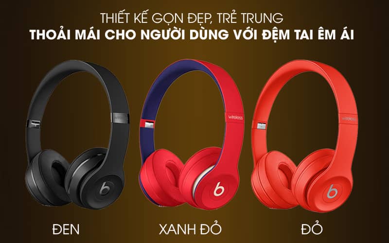 Tai Nghe Beats Solo3 Wireless màu Bạc - Cũ đẹp , không vỏ hộp, kèm túi vải, cáp sạc 1