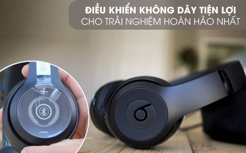 Tai Nghe Beats Solo3 Wireless màu Bạc - Cũ đẹp , không vỏ hộp, kèm túi vải, cáp sạc 6