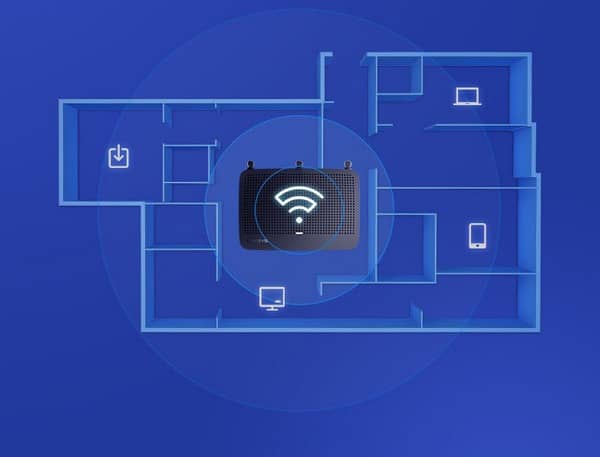 Bộ phát wifi Linksys EA7500S-AH MAX-STREAM (AC1900Mbps) ảnh 3