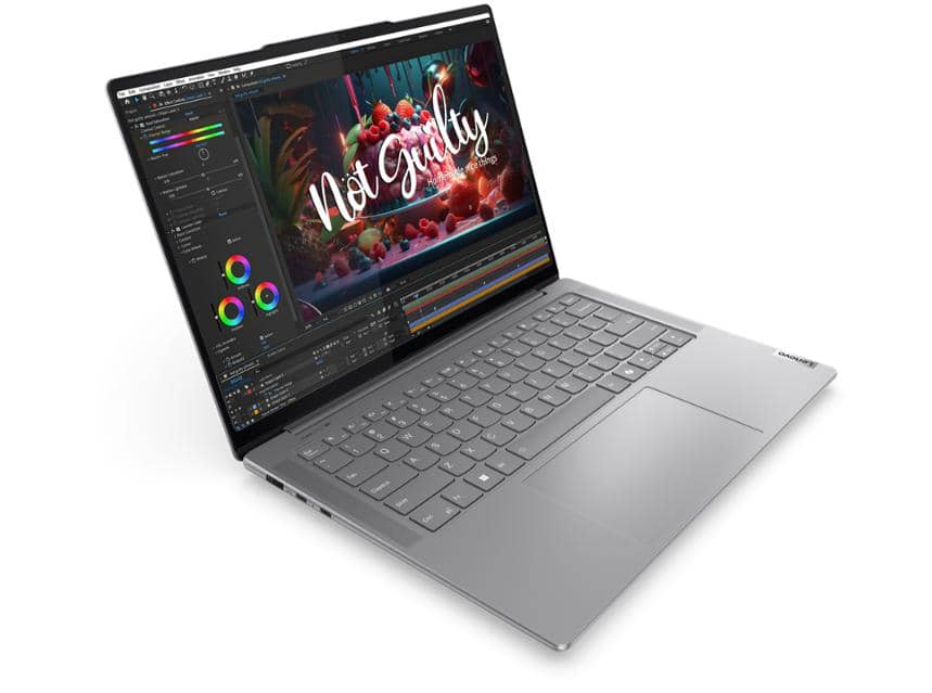 Laptop Lenovo Yoga 7 Pro 14IMH9 (83E2006MVN) (Ultra7 155H/32GB RAM/1TB SSD/14 WUXGA/RTX4050 6Gb/Win11/Xám) 3