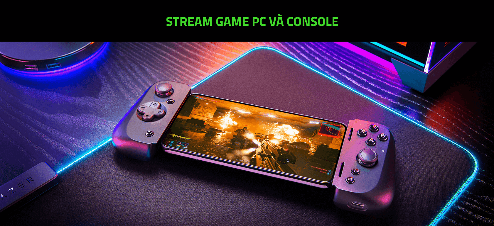 Tay cầm điện thoại Razer Kishi V2-Gaming Controller for Android_RZ06-04180100-R3M1 4