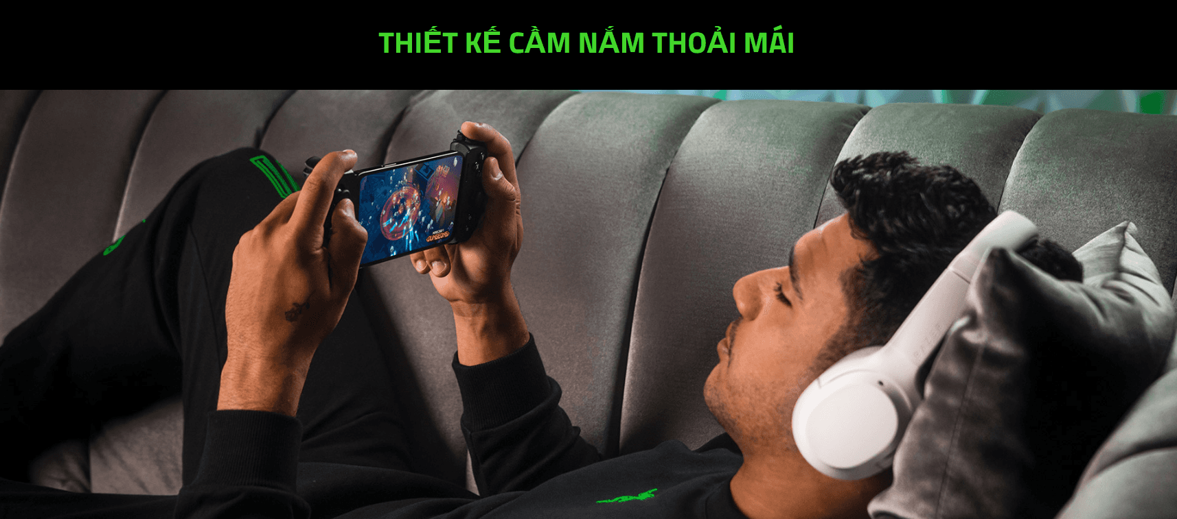 Tay cầm điện thoại Razer Kishi V2-Gaming Controller for Android_RZ06-04180100-R3M1 6
