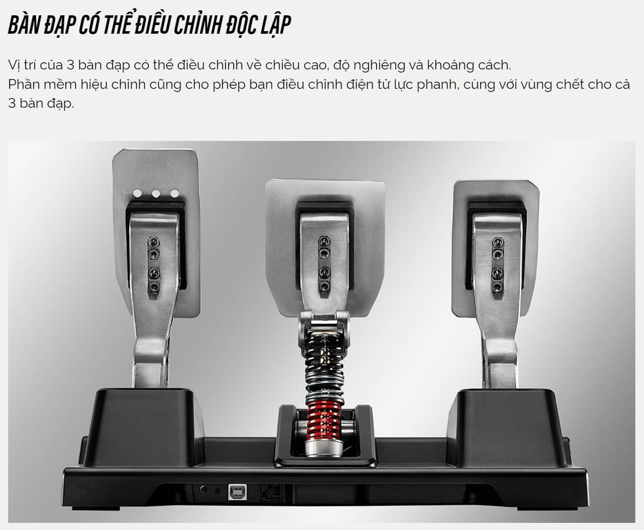 Bàn Đạp Pedal Thrustmaster T-LCM Pedals