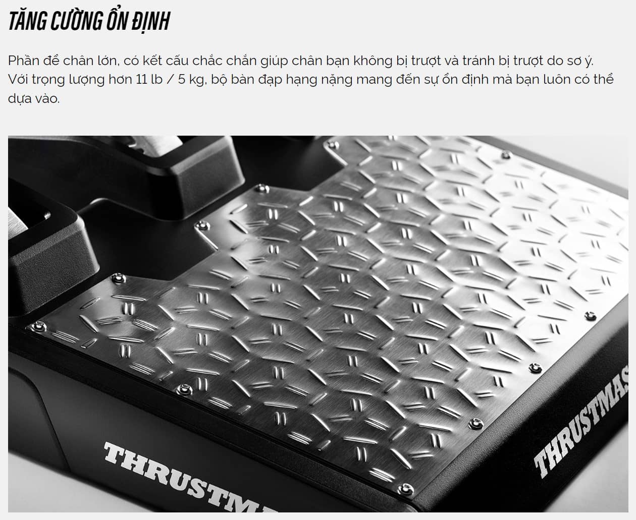 Bàn Đạp Pedal Thrustmaster T-LCM Pedals