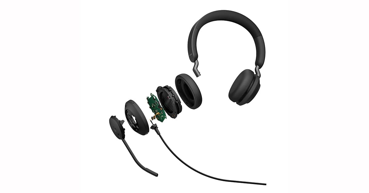 Tai nghe Jabra Evolve2 40 SE MS Stereo (USB-A) 4