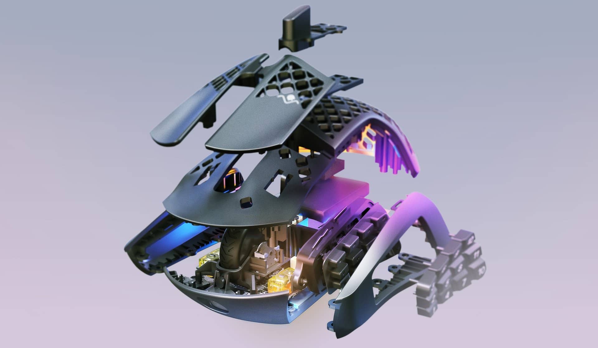 Chuột gaming không dây SteelSeries Aerox 9 Wireless 2