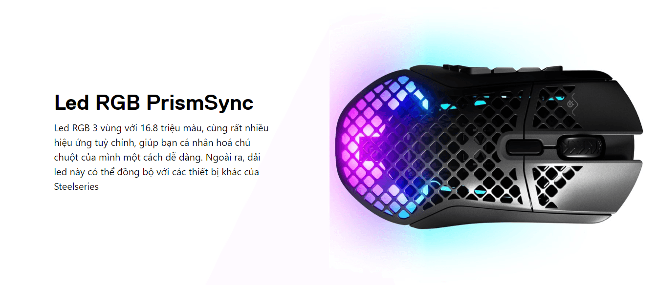 Chuột gaming không dây SteelSeries Aerox 9 Wireless 109