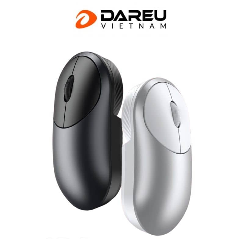 Chuột không dây DAREU LM166D Trắng Bạc 1