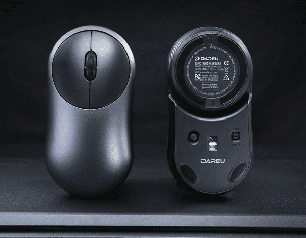 Chuột không dây DAREU LM166D Trắng Bạc 4