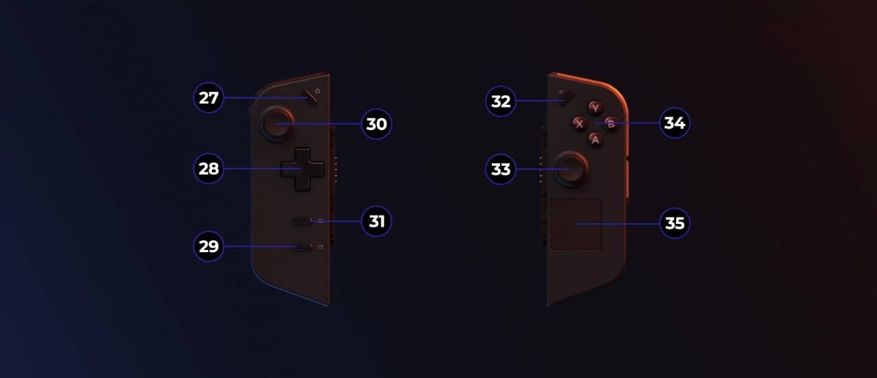 Máy chơi game cầm tay LENOVO LEGION GO 8APU1 (83E1004KVN) 26